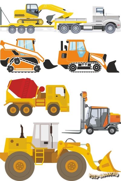 Дорожно строительная техника для детей