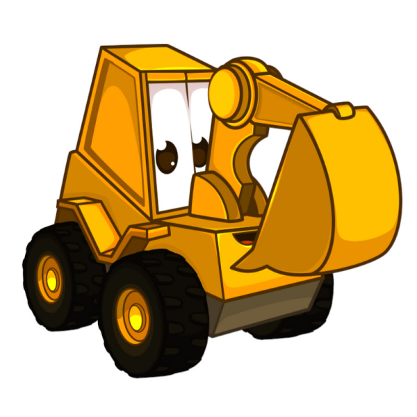 Иллюстрации строительной техники