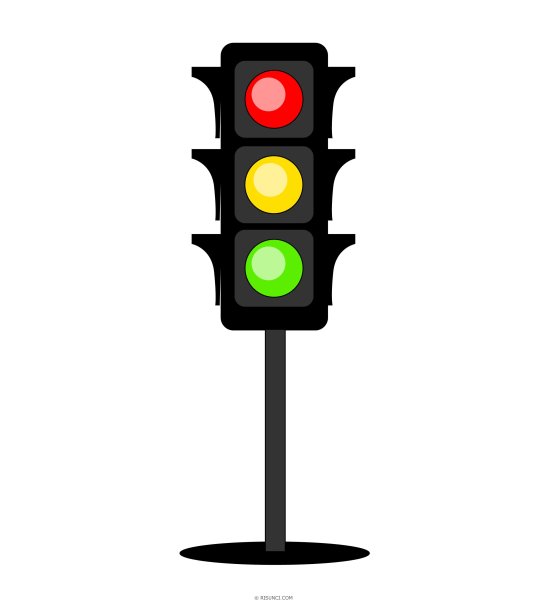 Светофор мультяшный