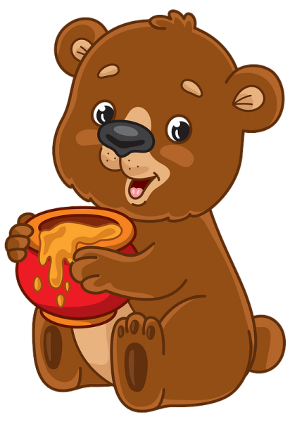 Медведь с медом