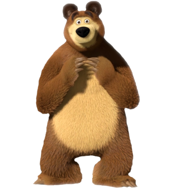 Миша из мультика Маша и медведь