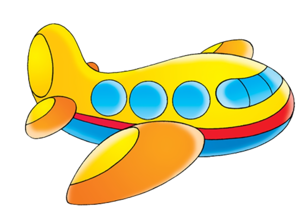 Самолет на прозрачном фоне