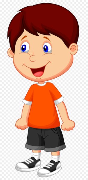 Мальчик мультяшка