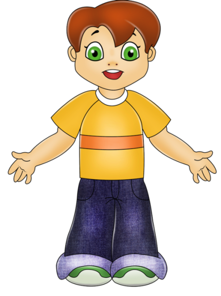 Мальчик мультяшка