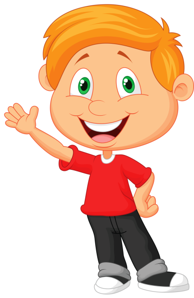 Мальчик мультяшный