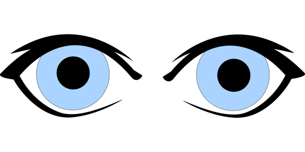 Глаза мультяшные
