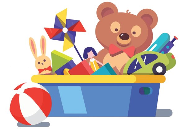 Иллюстрации детских игрушек