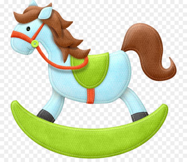 Лошадка качалка вектор
