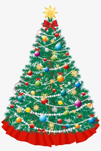 Елочка нарядная