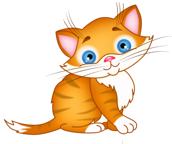 Котенок мультяшный