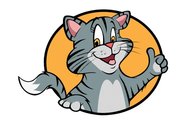 Кот клипарт на прозрачном фоне