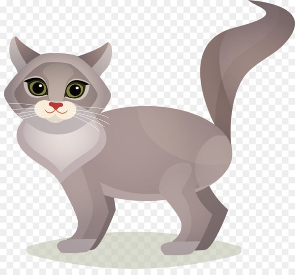 Кошка мультяшка