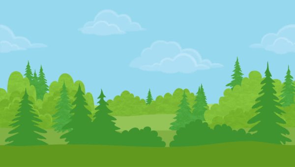 Тропа на прозрачном фоне для детей