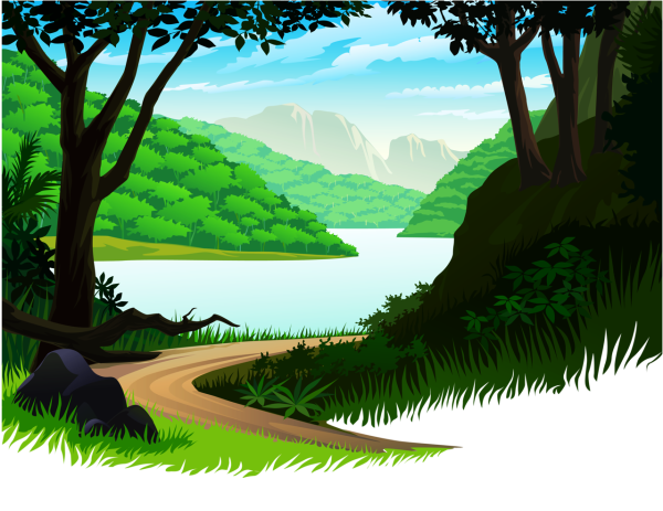 Дерево мультяшное