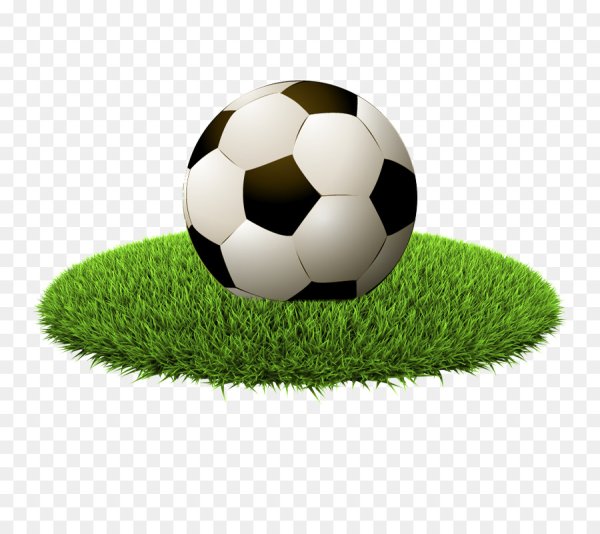 Силуэт футболиста цветной