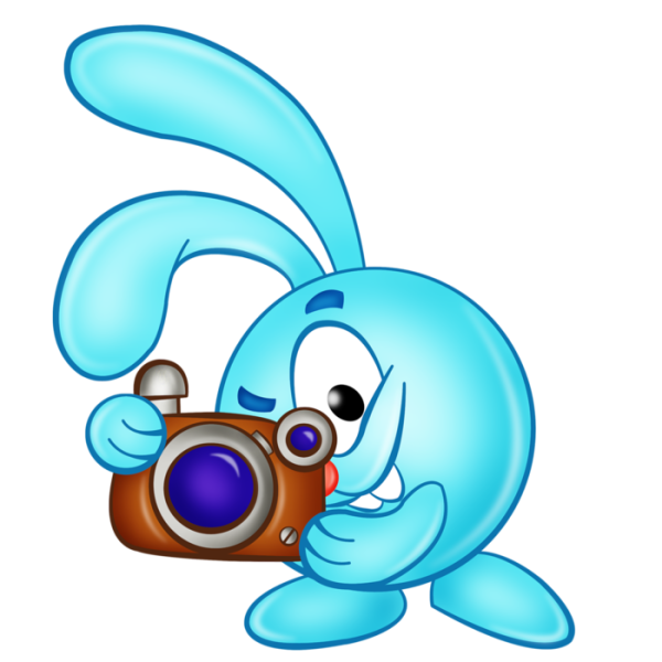 Крош с фотоаппаратом