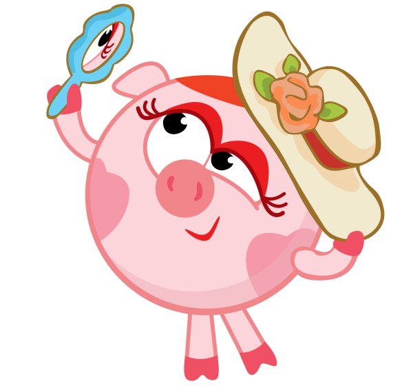 Смешарики Крош и Нюша