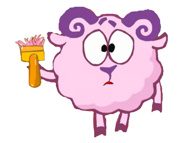 Герои мультфильма Смешарики Крош