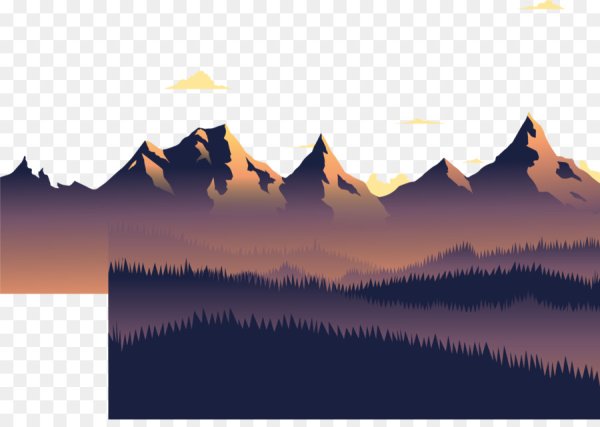 Векторный пейзаж