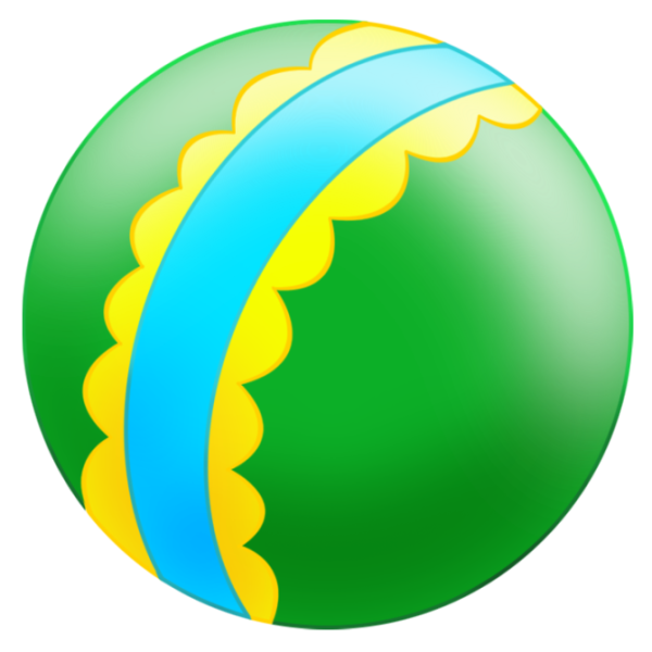 Мячик клипарт на прозрачном фоне