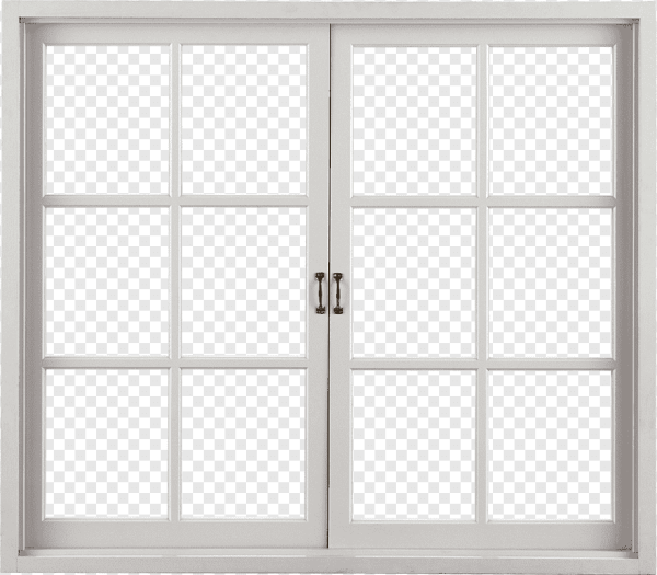 Оконная рама белая