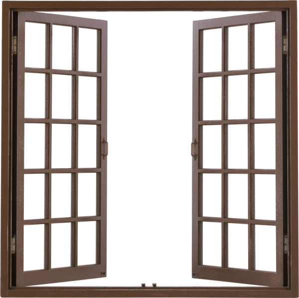 Окно на прозрачном фоне