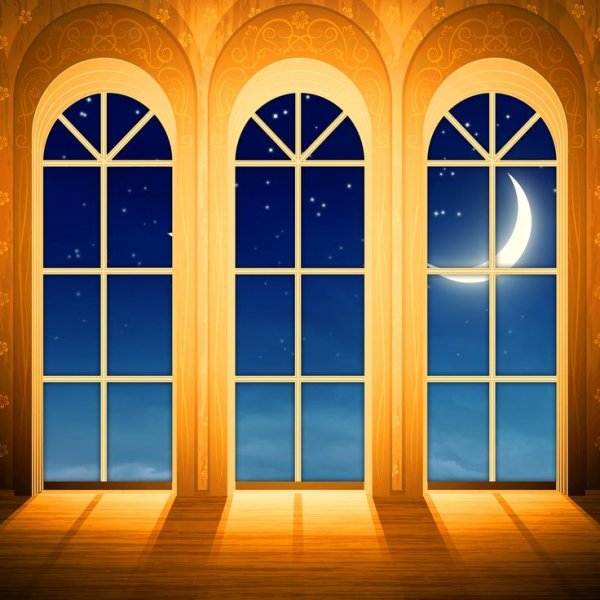 Арочное окно вектор