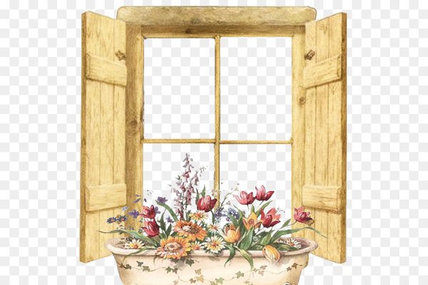 Сказочное окно со ставнями