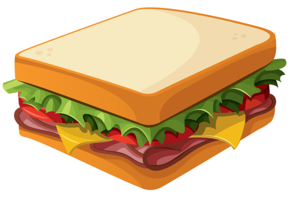Бутерброд мультяшный