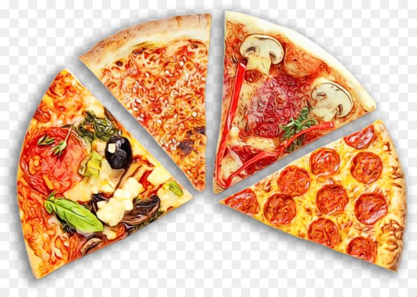 Красивый кусок пиццы