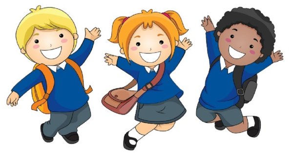 Первоклассники мультяшные