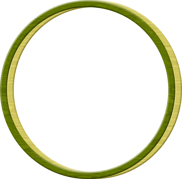 Рамка круглая простая