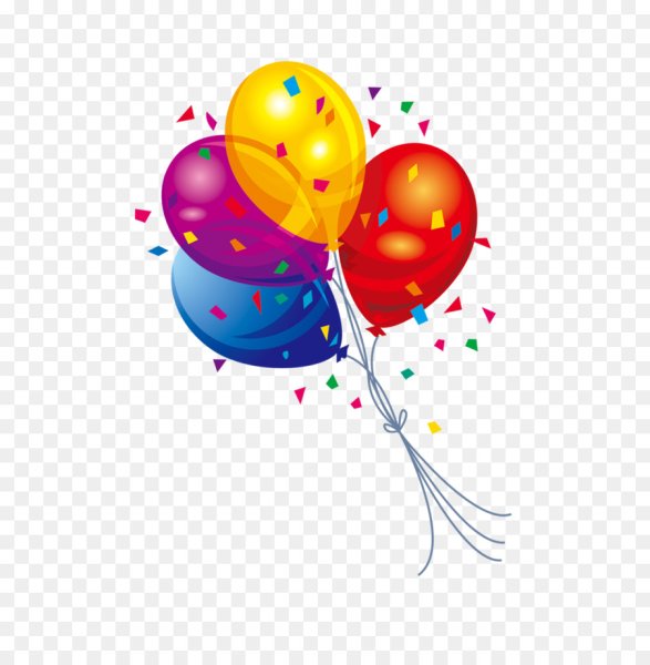 Шарики на прозрачном фоне