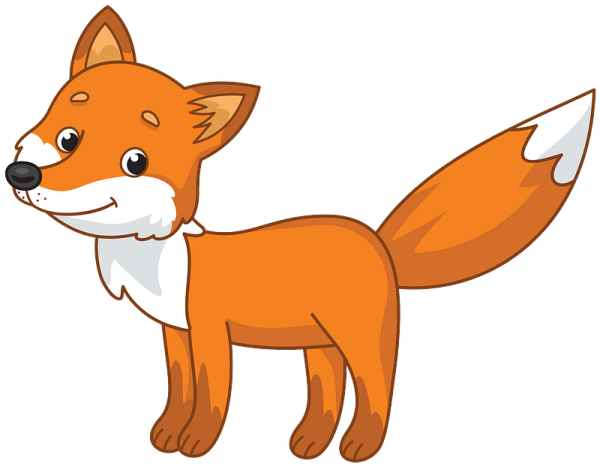 Изображение лисы для детей