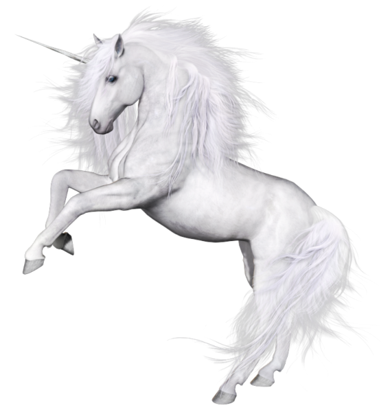 Мифические существа на белом фоне