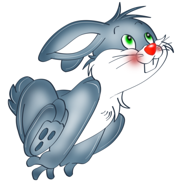 Заяц мультяшка