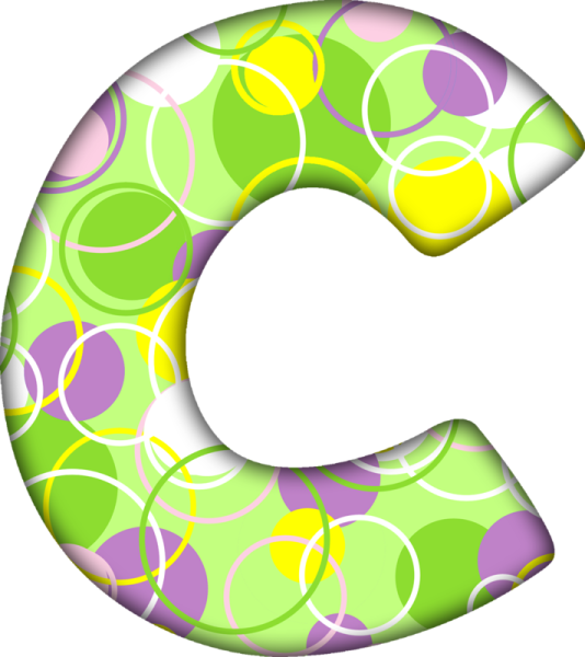 Красивые округлые буквы