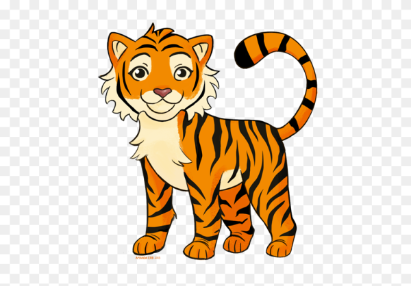 Тигр для детей