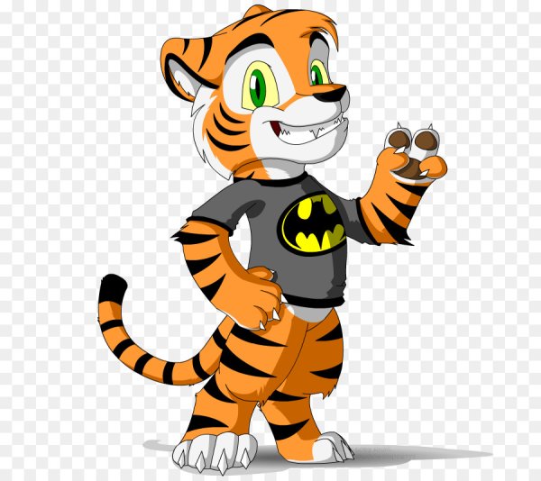 Тигренок вектор