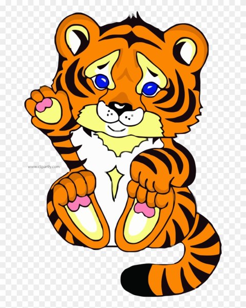 Мультяшные тигры