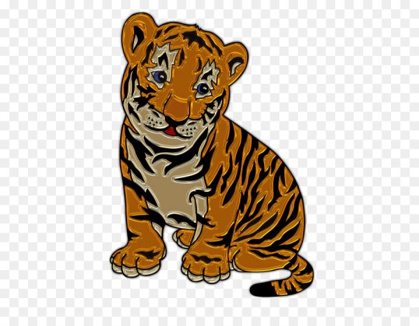 Тигренок мультяшный