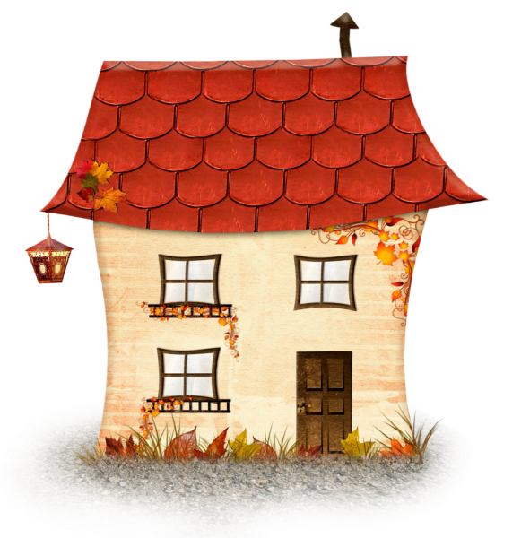 Дом мультяшный