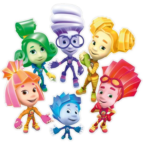 Персонажи мультфильма Фиксики