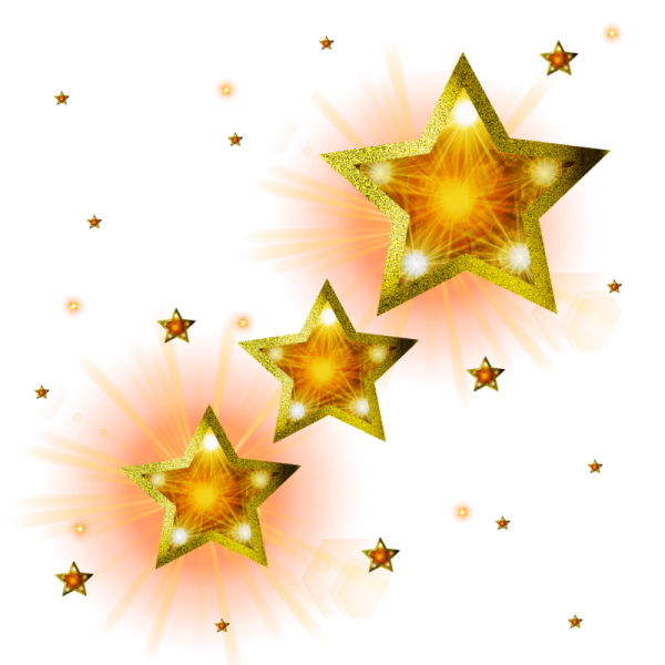 Звездочки прозрачные