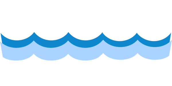 Волна клипарт на прозрачном фоне