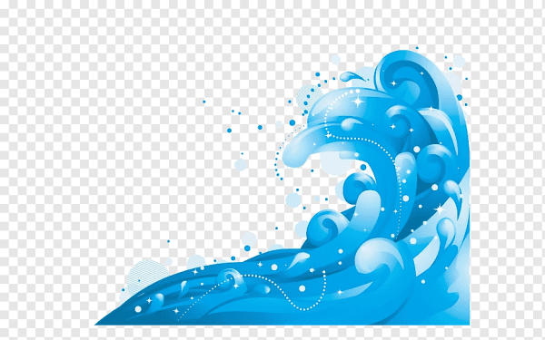Морская волна вектор