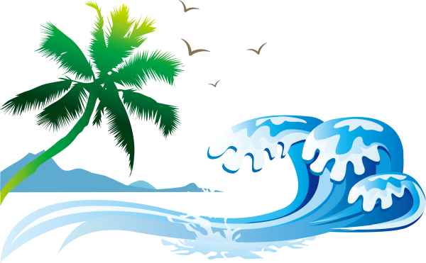 Пляж без фона