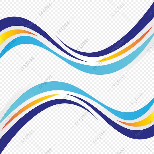 Плавные линии вектор