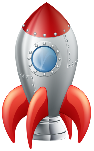 Ракета мультяшная