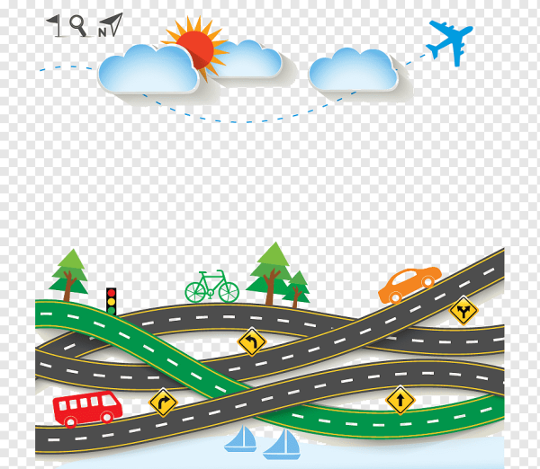 Дороги клипарт